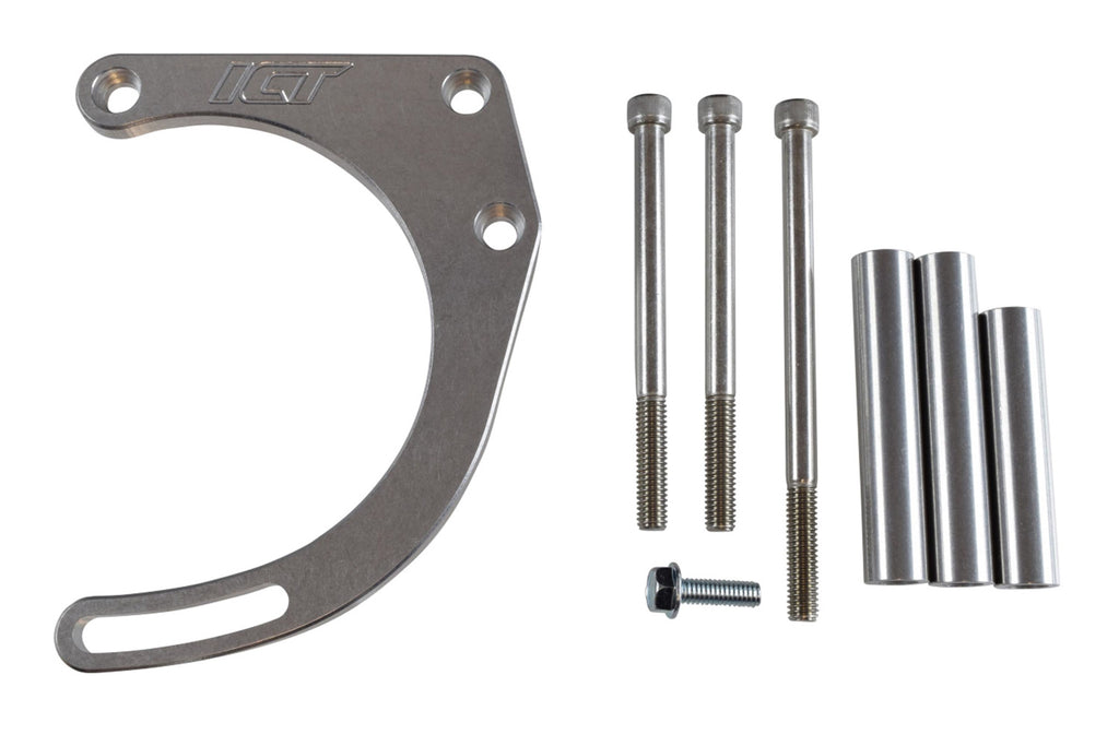 ICT BILLET 551672E SBC Billet Low Mount Alt ernator Bracket