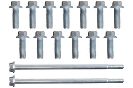 ICT BILLET 551680 LS Oil Pan Bolt Set Flange Head Bolts
