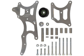 ICT BILLET 551777 ICT Billet LS Series Alternator and Power Steering Kit for GM Trucks, Part #551777