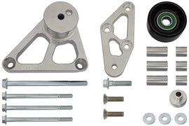 ICT BILLET 551789-3 ICT Billet 551789-3 LS Truck 6-Rib LSA Supercharger Idler Pulley and Bracket Kit