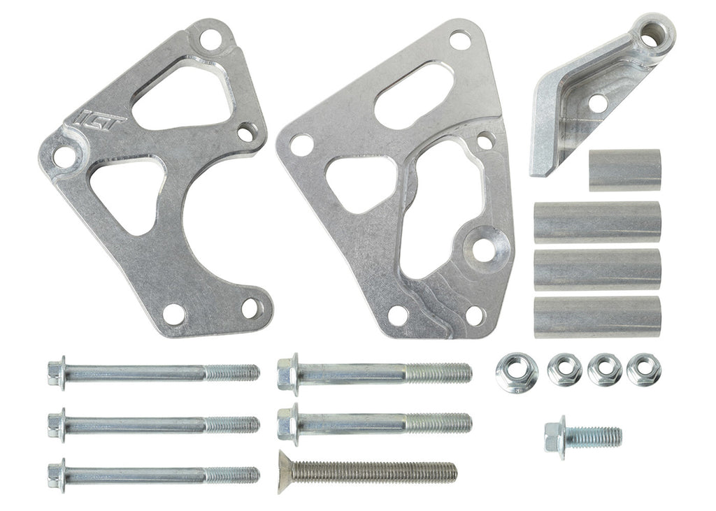 ICT BILLET 551885-1 ICT Billet LS G8 Caprice Power Steering Pump Bracket Kit for LS2 and LS3 Engines