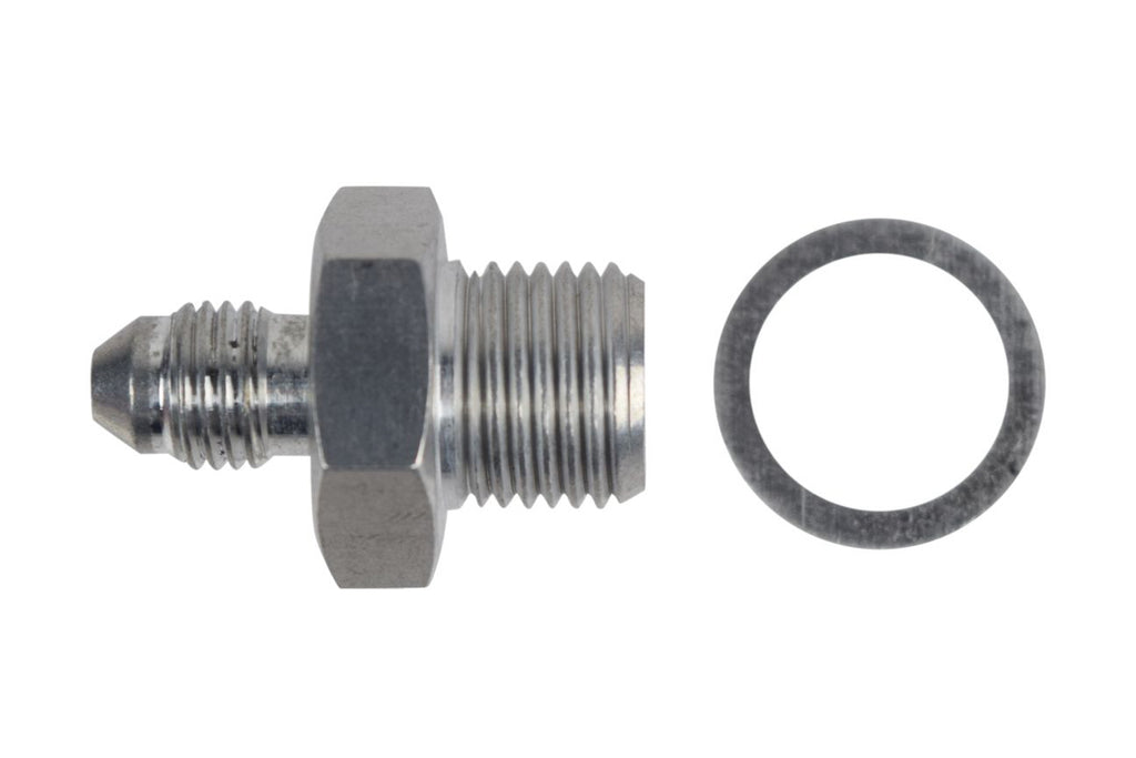 ICT BILLET AN816-04-M16 Turbo Oil Supply Adapter Port M16-1.5 to -4AN