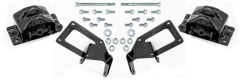 ICT BILLET EM-LT-4ABDY LT Engine Mount Kit 73-77 GM A-Body