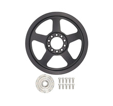 Load image into Gallery viewer, ICT BILLET PUL301-RB6-PS60 ICT Billet LS Power Steering Pump Pulley and Hub for Camaro - Part PUL301-RB6-PS60