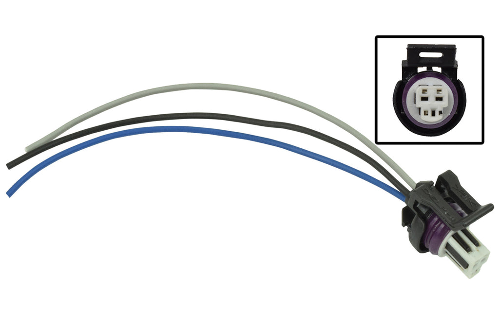ICT BILLET WPTPS30 ICT Billet WPTPS30 LS Series Throttle Position Sensor Pigtail with 6-Inch Wire