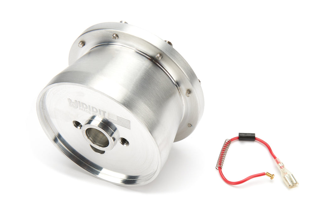 IDIDIT 2201300030 IDIDIT 2201300030 Steering Wheel Adapter for 9-Bolt Wheels, Ididit or OE Columns