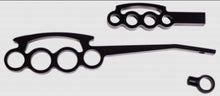 Load image into Gallery viewer, IDIDIT 2500300051 Billet Lever Kit Black Powder Coat Grip Style