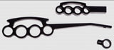 IDIDIT 2500300051 Billet Lever Kit Black Powder Coat Grip Style