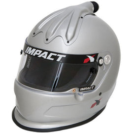 IMPACT RACING 17020608 Helmet Super Charger X-Large Silver SA2020
