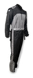 IMPACT RACING 21411313 Suit Mini Racer 2.4 1pc Small Blk/Gry