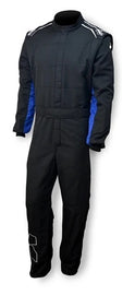 IMPACT RACING 23011506 Suit Axis 2.4 1pc Large Black/Blue