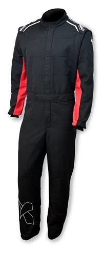 IMPACT RACING 23011607 Suit Axis 2.4 1pc X- Large  Blk/Red