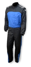 IMPACT RACING 24232506 Suit Racer 2.4 1pc Large Black/Blue
