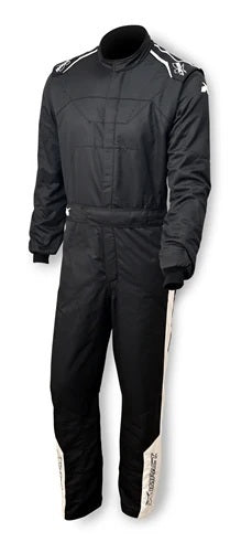 IMPACT RACING 24232510 Suit Racer 2.4 1pc Large Black