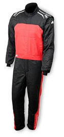 IMPACT RACING 24232707 Suit Racer 2.4 1pc XX-Large Black/Red