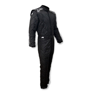 IMPACT RACING 29522510 Suit TF20 1pc Large Black SFI 3.2A/20