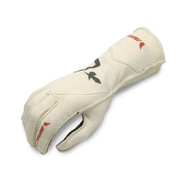 IMPACT RACING 39000509 Alpha Glove Large White