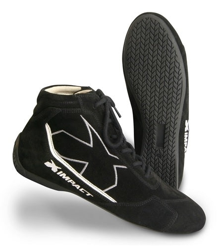 IMPACT RACING 40010010 Shoe Alpha Black 10 SFI3.3/5