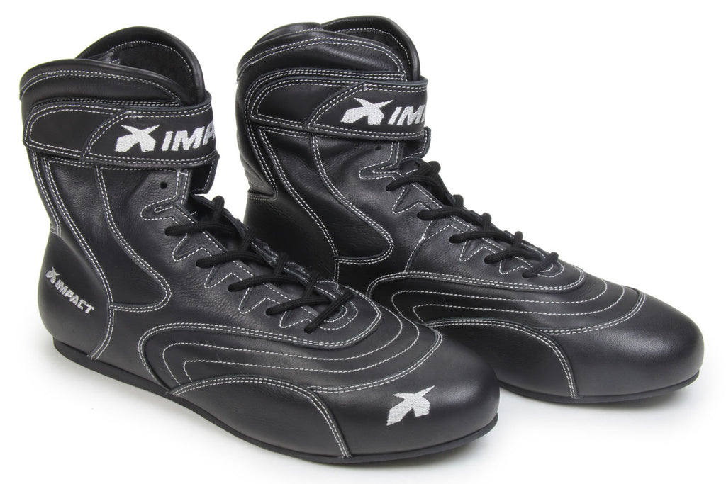 IMPACT RACING 49210510 Shoe Nitro Drag Black 10.5 SFI3.3/20
