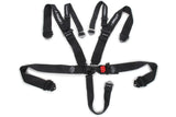 IMPACT RACING 51111111HANS-1 5-pt Harness System L&L w/HANS Double Shoulder