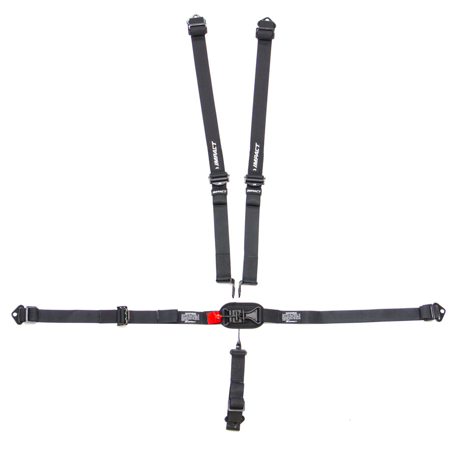 IMPACT RACING 52116661 5pt Jr Harness L/L Ind Shldr P/U Fixed Left Lap