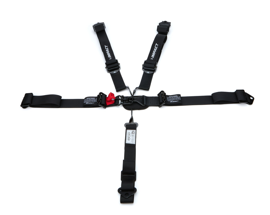 IMPACT RACING 53112222 Restraint 5-PT L/L 2in P/D Both Lap Ind Shldr