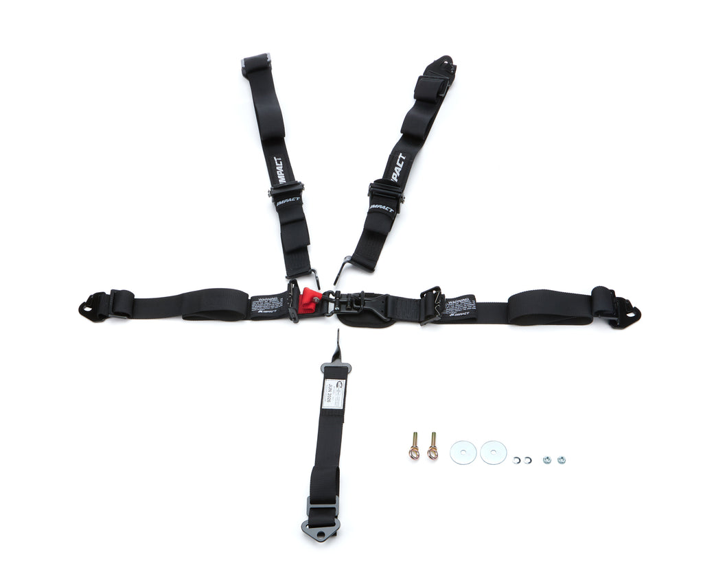IMPACT RACING 53112229 Restraint 5-PT L/L 2in P/DBoth Lap Ind Shldr