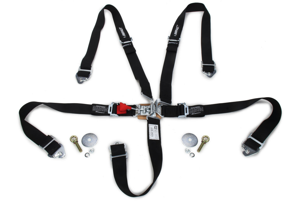 IMPACT RACING 53119229 Harness 5pt 2in L&L PD Ind Shld Snp-In SFI16.1