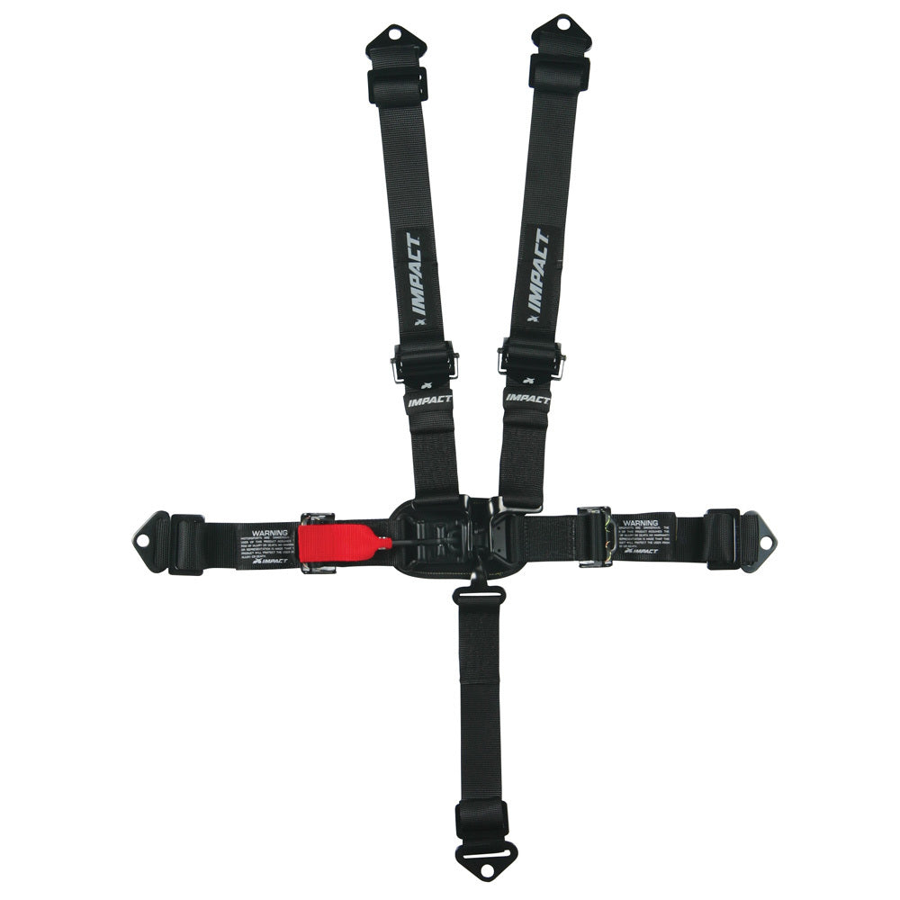 IMPACT RACING 54112222 Restraint 5-Pt L/L 2in P/UBoth Lap Ind Shldr