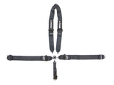 IMPACT RACING 57941111 5-PT Wizard Harness V-Type Shoulder P/D Grey