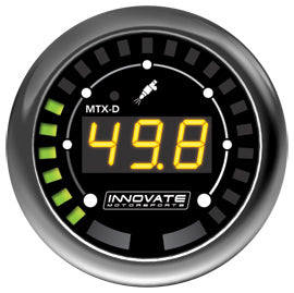 INNOVATE MOTORSPORTS 39170 MTX-D Fuel Pressure Gauge 0-145 PSI 10 BAR