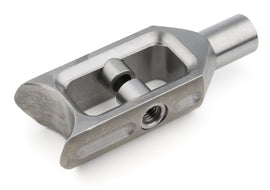 INTEGRA SHOCKS 100 200-20 INTEGRA SHOCKS Weld-On Shock Mount for 1-1/4 inch Tube, 2-1/2 inch Drop, Steel, Zinc Plated - Part Number 100 200-20