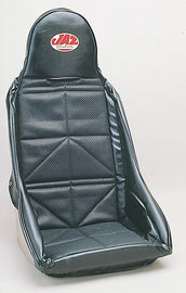 JAZ 150-301-01 Drag Race Seat Cover Black Vinyl