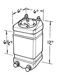 JAZ 220-001-01 1-Gallon Pro Drag Fuel Cell