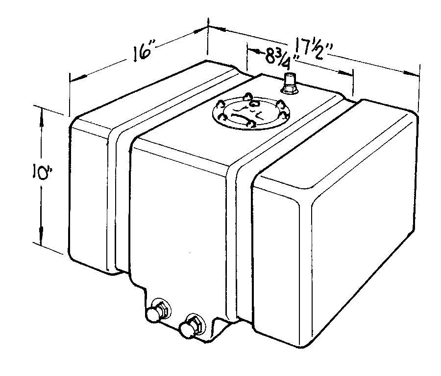 JAZ 250-012-01 12-Gallon Drag Race Cell