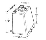 JAZ 290-103-01 3-Gallon Econo Rail Fuel Cell