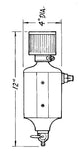 JAZ 605-025-01 Black Breather Tank AN-6