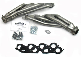 JBA PERFORMANCE EXHAUST 1860S JBA Performance Exhaust 01-03 GM Truck Headers 8.1L Raw 409