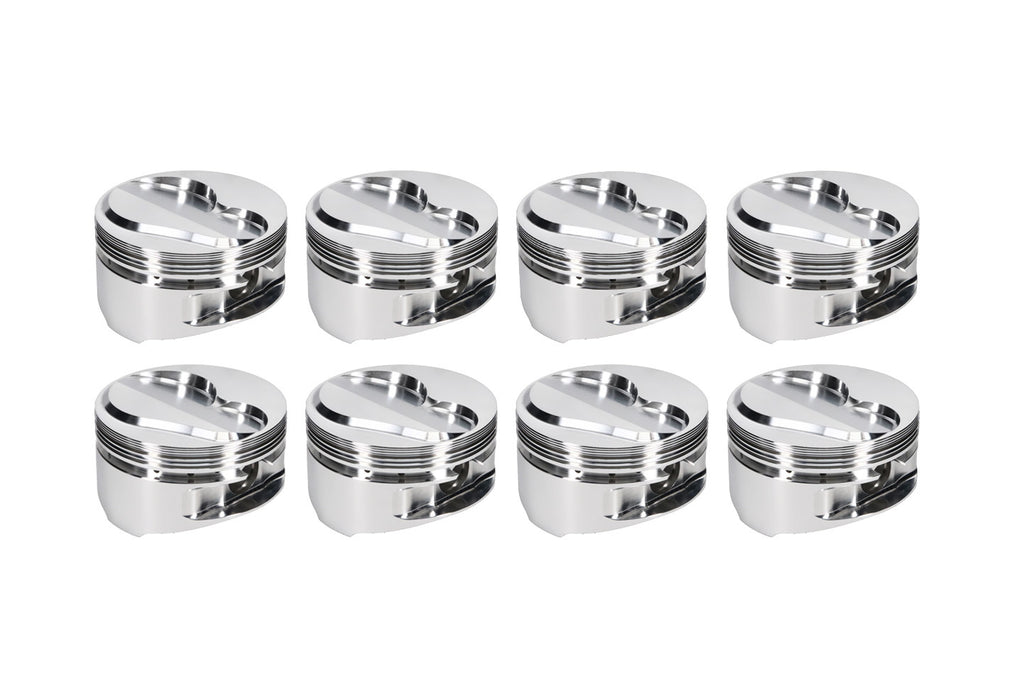 JE PISTONS 170763 JE Pistons SBC Dome Piston Set with 4.155-Inch Bore and +2.60cc Displacement