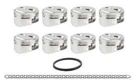 JE PISTONS 182056 JE Pistons SBC Domed Piston Set – 4.155 in Bore, Small Block Chevy