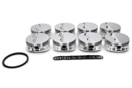 JE PISTONS 194340 SBC Flat Top Piston Set