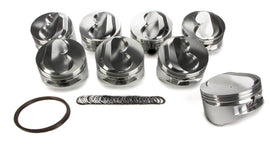 JE PISTONS 207514 SBC Domed Piston Set 4.185 Bore +10.8cc