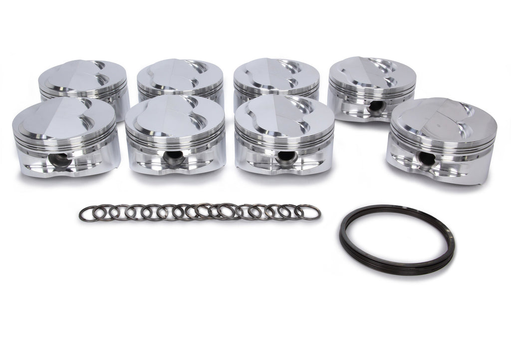 JE PISTONS 213110 SBC Domed Piston Set 4.135 Bore +2.5cc