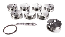Load image into Gallery viewer, JE PISTONS 242886 SBC F/T piston Set 4.125 Bore -5.0cc