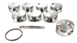 JE PISTONS 257984 BBC Flat Top Piston Set 4.500 Bore -3cc
