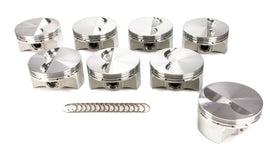 JE PISTONS 258031 SBC Flat Top Piston Set 4.045 Bore -5cc