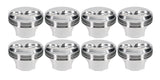 JE PISTONS 322564 JE Pistons SBC Dome Piston Set with 4.155 Inch Bore and +13.0cc for Small Block Chevy
