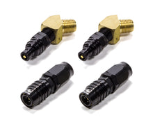 Load image into Gallery viewer, JIFFY-TITE 200T4J Trans Line Fitting Kit 1/4 NPT Black