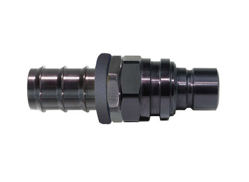 JIFFY-TITE 32508P Q/R Plug #8 Push Lock Hose End- Valved