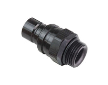 Load image into Gallery viewer, JIFFY-TITE 52112 Q/R #12 Male O-Ring Boss Plug Valved Black